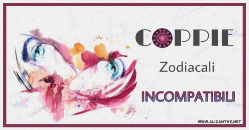 Coppe Zodiacali incompatibili