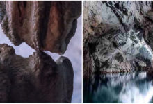 Photo of Grotte di Pertosa-Auletta. L’immagine del bacio tra una stalattite e una stalagmite fa il giro del mondo