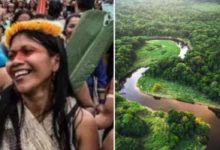 Photo of Tribù amazzonica vince la causa contro una compagnia petrolifera e salva mezzo milione di acri di foresta pluviale