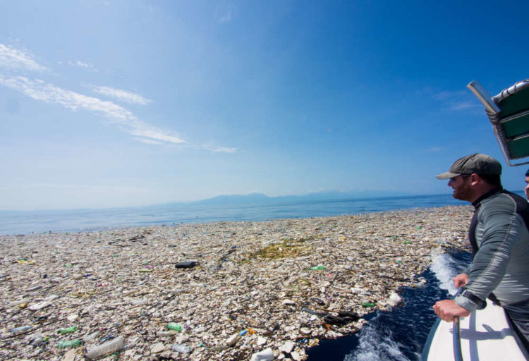 Un mare di plastica scoperto ai Caraibi 