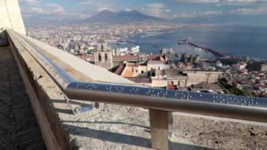 Photo of Sant’Elmo. Il corrimano per non vedenti rivela le bellezze di Napoli