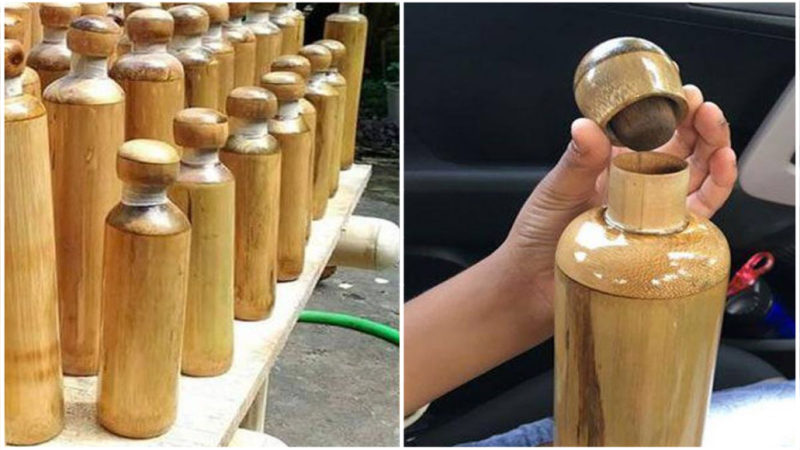 Bottiglie di bambù gratis per i turisti in India
