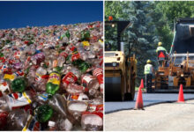 Photo of Un’azienda ricicla bottiglie di plastica per pavimentare strade che durano 10 volte più a lungo dell’asfalto