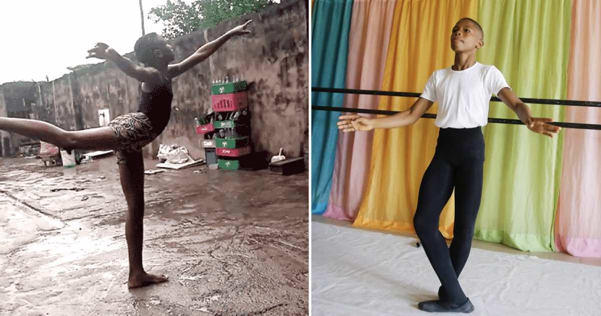 ballerino che danzava nel fango