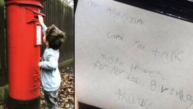 Photo of Un bambino manda una lettera a suo padre in paradiso, le poste britanniche gli comunicano di aver “recapitato” la missiva