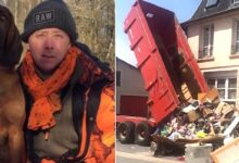 Photo of Gli ex inquilini lasciano la casa piena di spazzatura, il proprietario la scarica tutta davanti la loro nuova abitazione