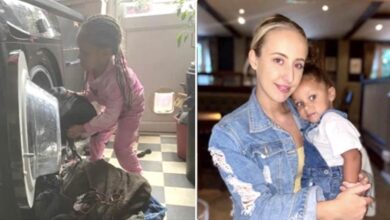 Photo of Una madre insegna le faccende domestiche alla figlia di 3 anni: “È nata donna, è il suo dovere”, è la sua risposta alle critiche