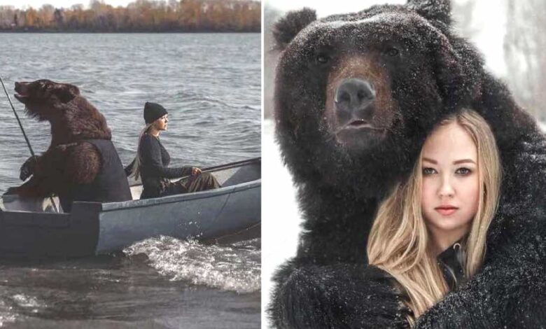 Salva un cucciolo di orso abbandonato