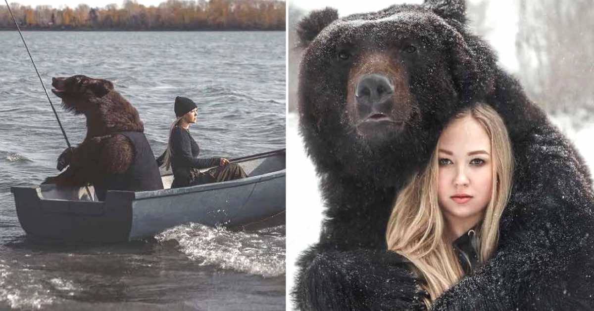 Salva un cucciolo di orso abbandonato