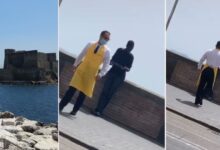 Photo of Il cameriere di un ristorante sul lungomare di Napoli regala un pasto ad un senzatetto: il video che lo riprende commuove il web