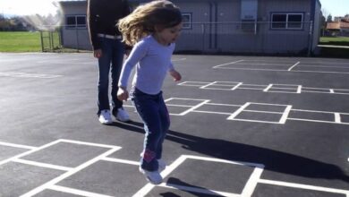 Photo of I bambini giocano a campana per strada, i vicini si lamentano e chiamano la polizia