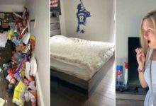 Photo of La mamma sposta il letto del figlio adolescente e trova sotto un mucchio di spazzatura: il video condiviso sui social fa il pieno di visualizzazioni